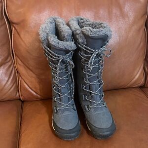 Women's Gray Winter Boots